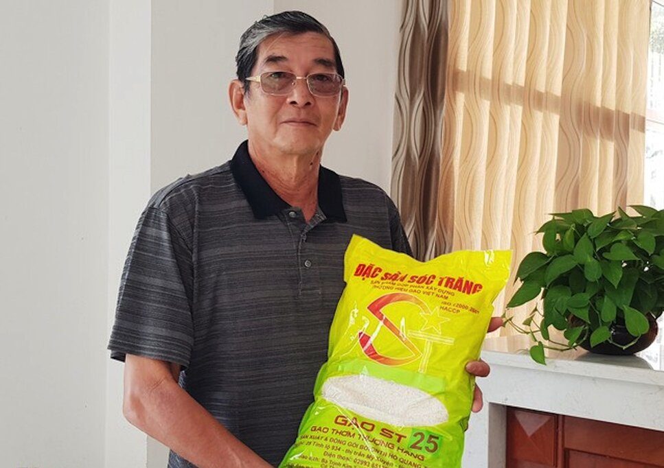 Gạo ST25 của ông Hồ Quang Cua tiếp tục bị làm giả