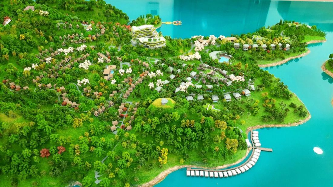Cullinan Resort Hòa Bình sở hữu vị trí độc tôn giữa lòng hồ Hòa Bình