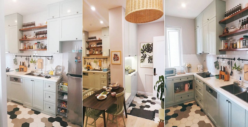 Làm cách nào để tận dụng tối ưu không gian phòng bếp nhỏ?