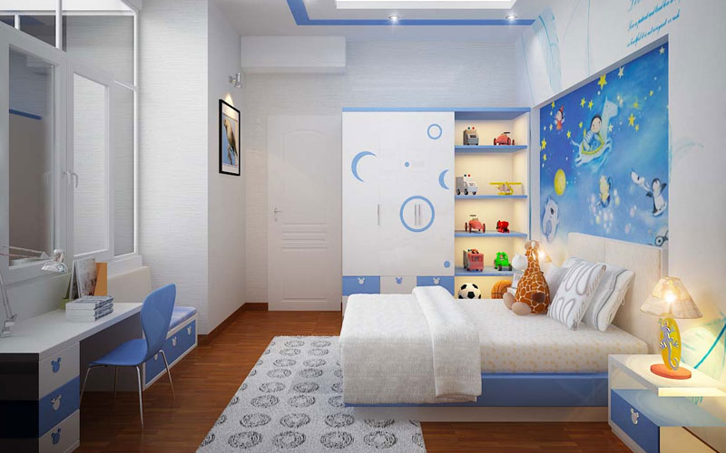 Kinh nghiệm chọn đồ thiết kế nội thất phòng ngủ cho trẻ 
